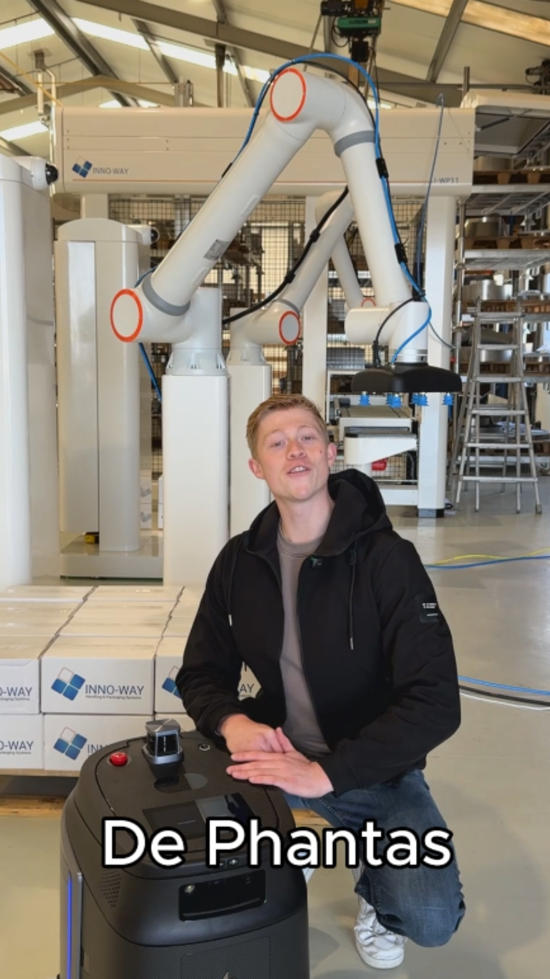 Gausium Phantas uitleg over de werking en mogelijkheden video